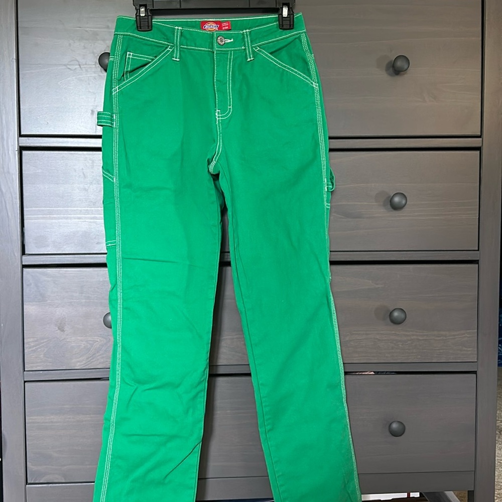 Green dickies carpenter pants size 0/24